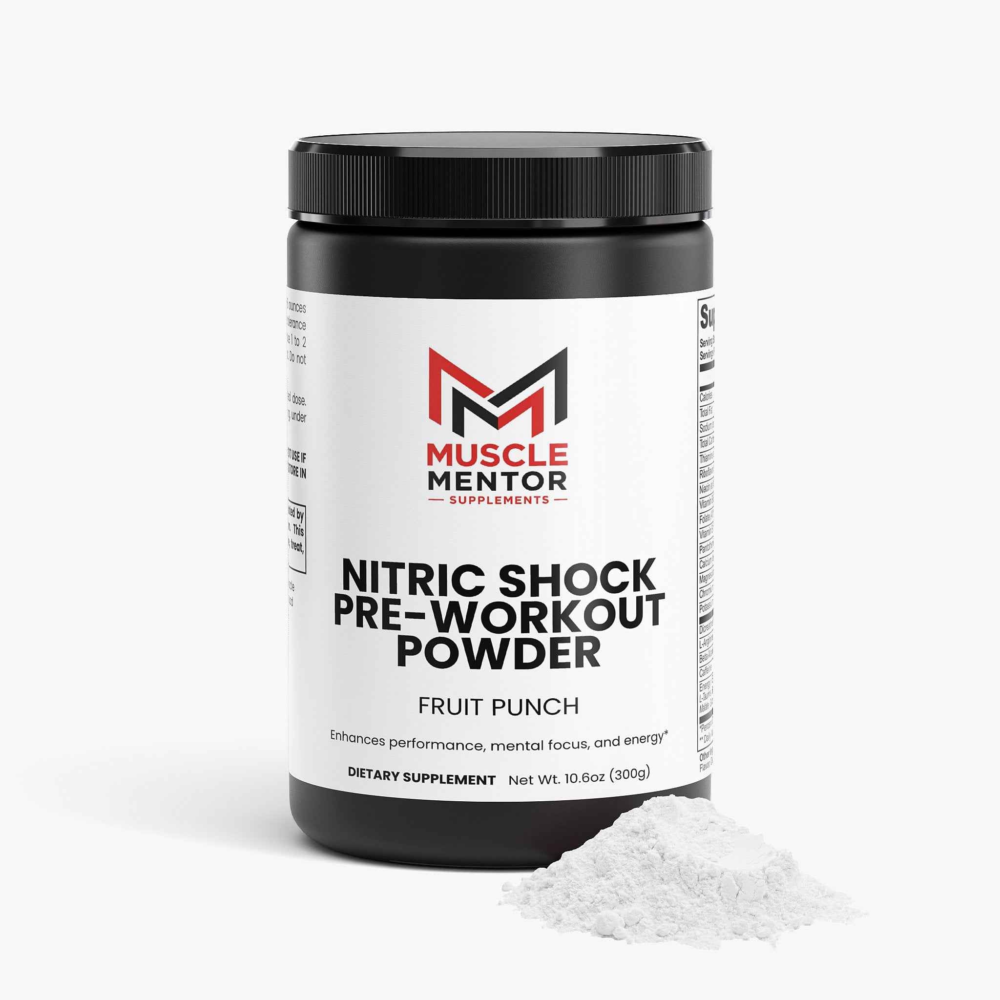 Nitric Shock Pre-Workout Powder (Fruit Punch)
