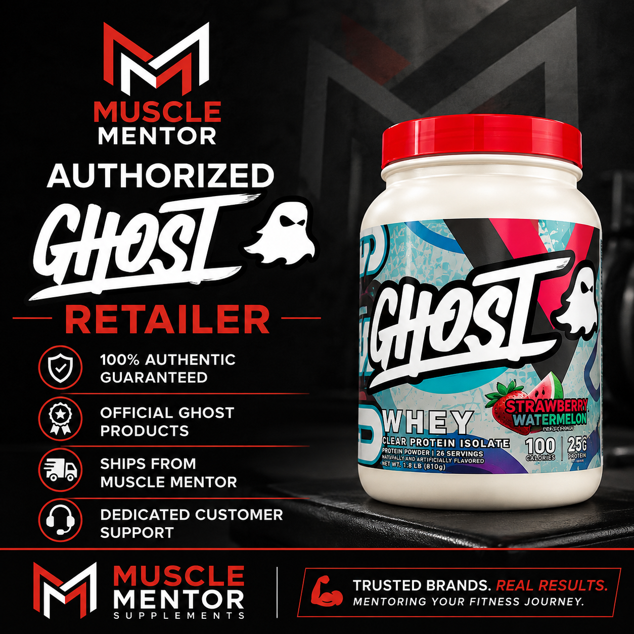 GHOST® Clear Whey Protein Powder