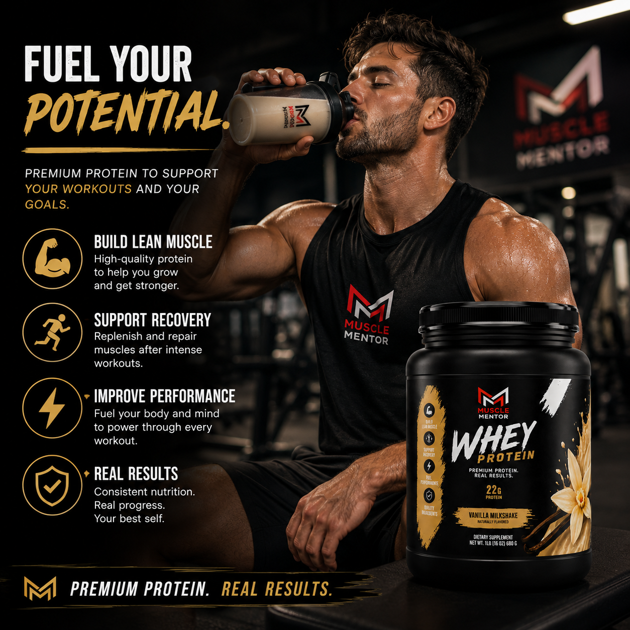 Performance Whey Protein Blend (Vanilla)