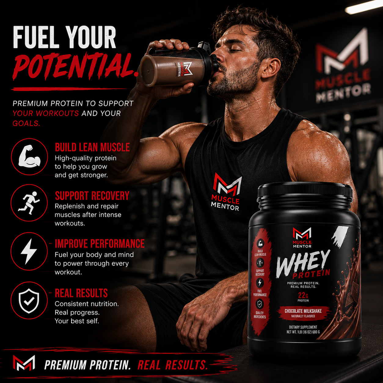 Performance Whey Protein Blend (Chocolate)
