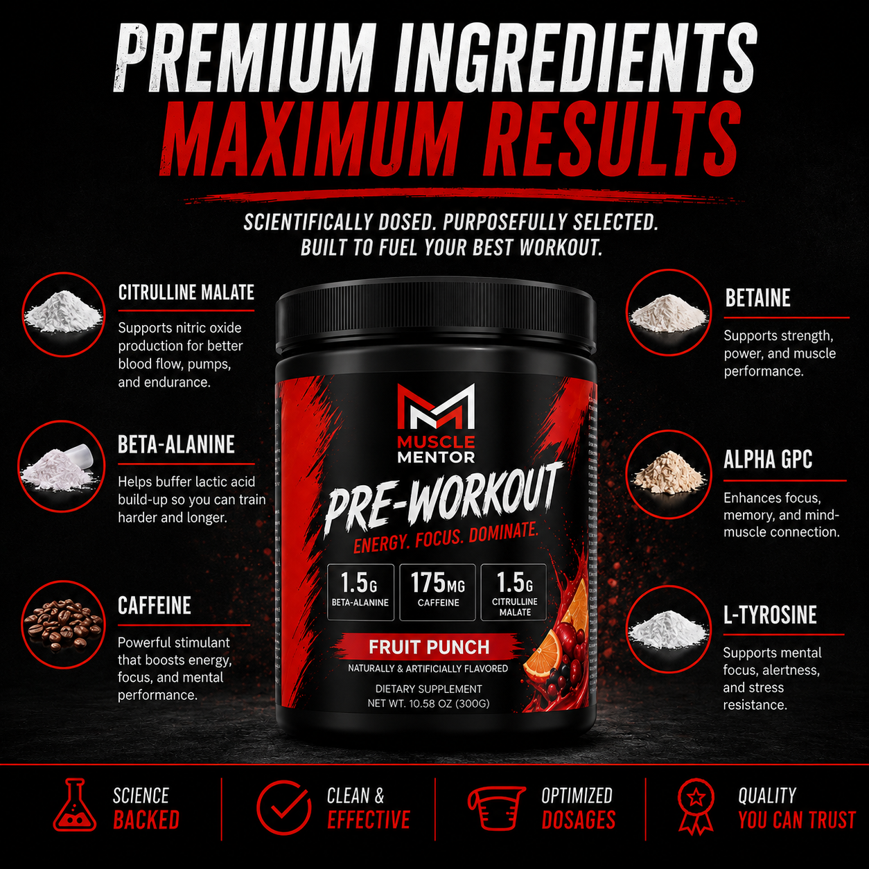 Nitric Shock Pre-Workout