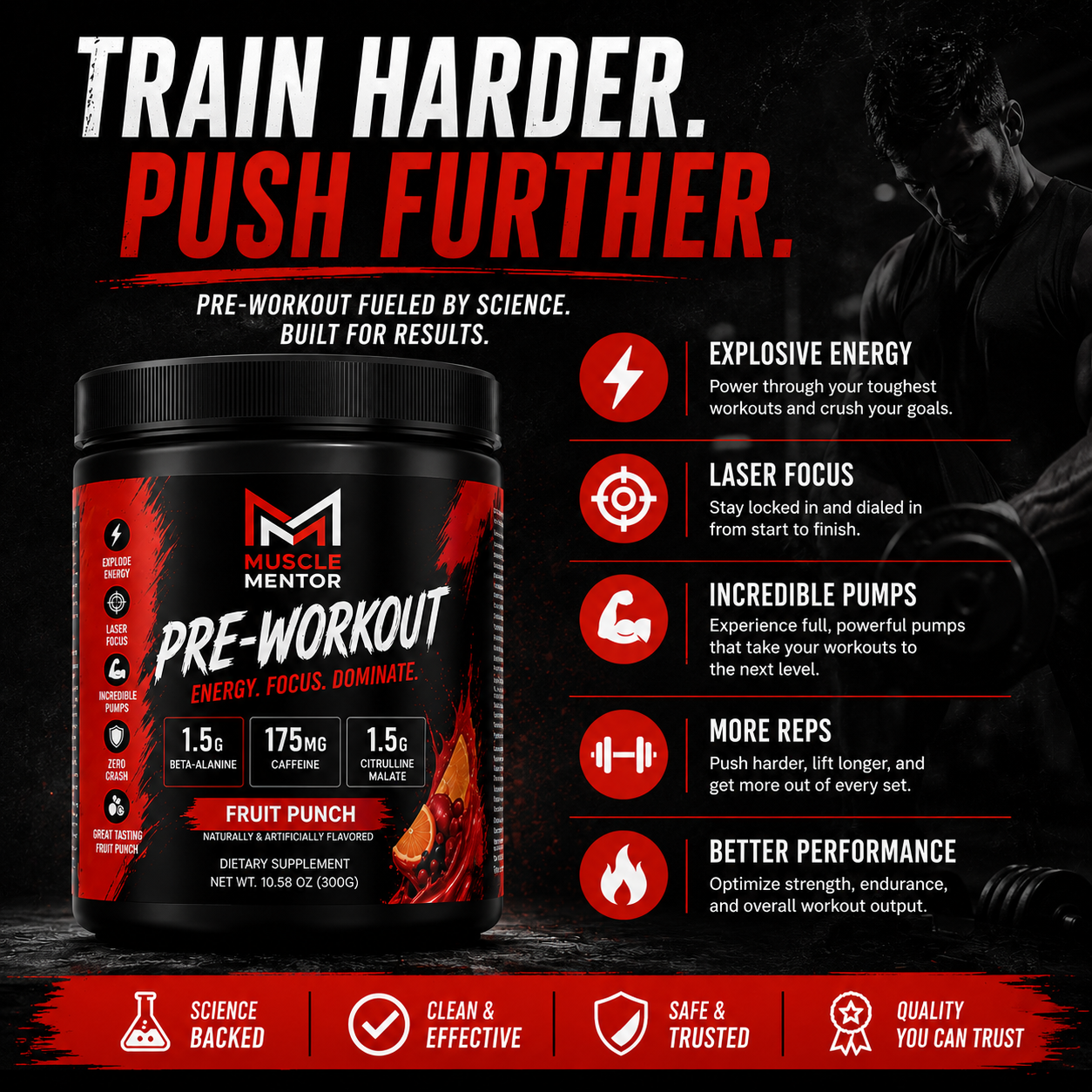 Nitric Shock Pre-Workout