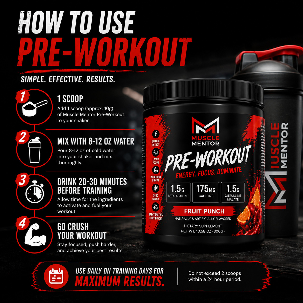 Nitric Shock Pre-Workout