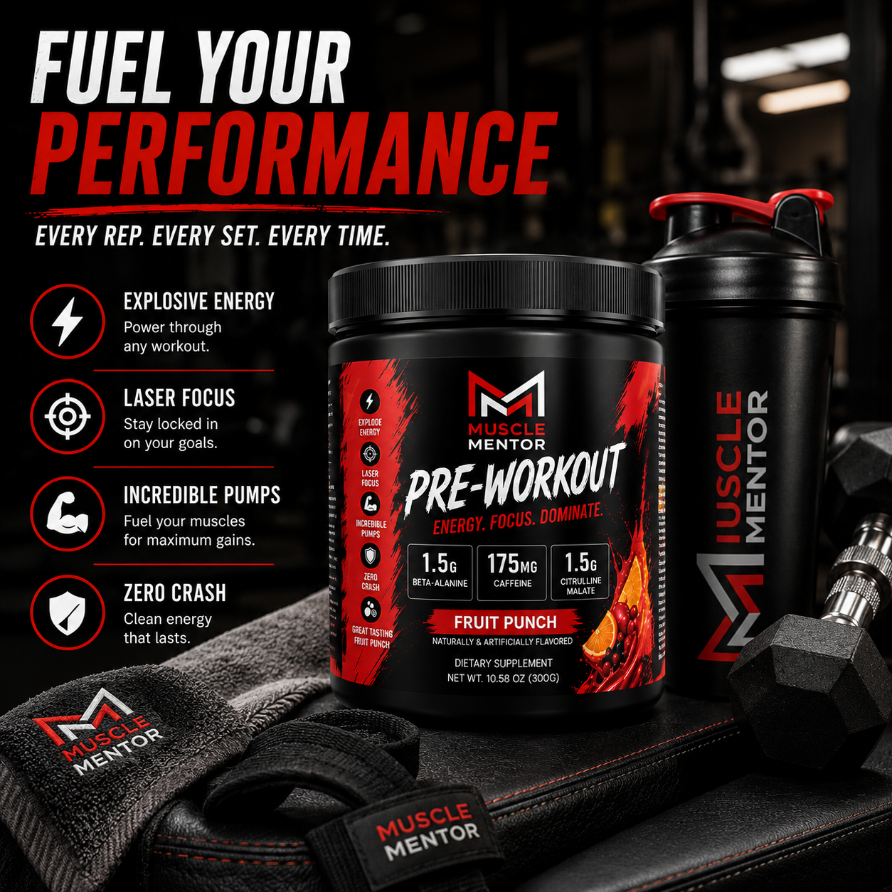 Nitric Shock Pre-Workout